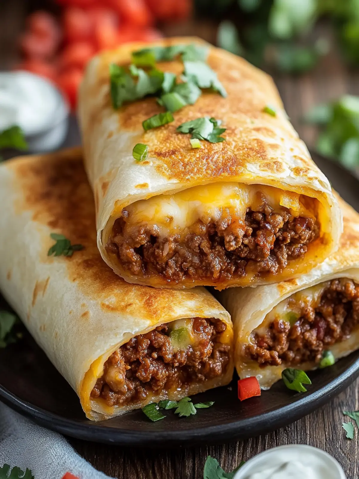 Beef and Cheese Chimichangas Recipe for Crunchy Comfort Food 5 Beef and Cheese Chimichangas Recipe