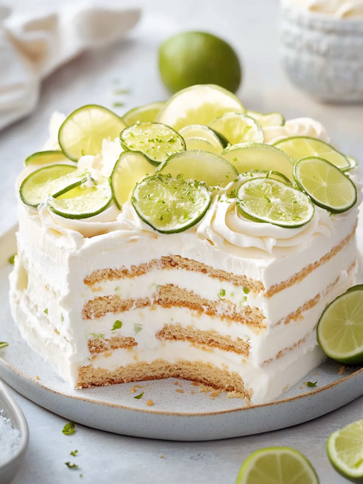 Delicious Carlota de Limón: A Cool Twist on Lime Icebox Cake 5 Carlota de Limón (Mexican Lime Icebox Cake)