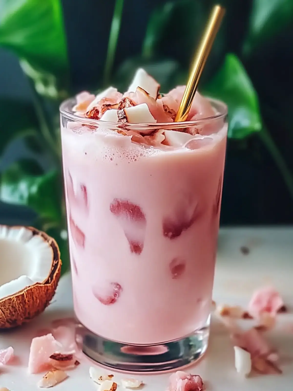 Pink Coconut Iced Latte: Your Must-Have Summer Refreshment 5 Pink Coconut Iced Latte