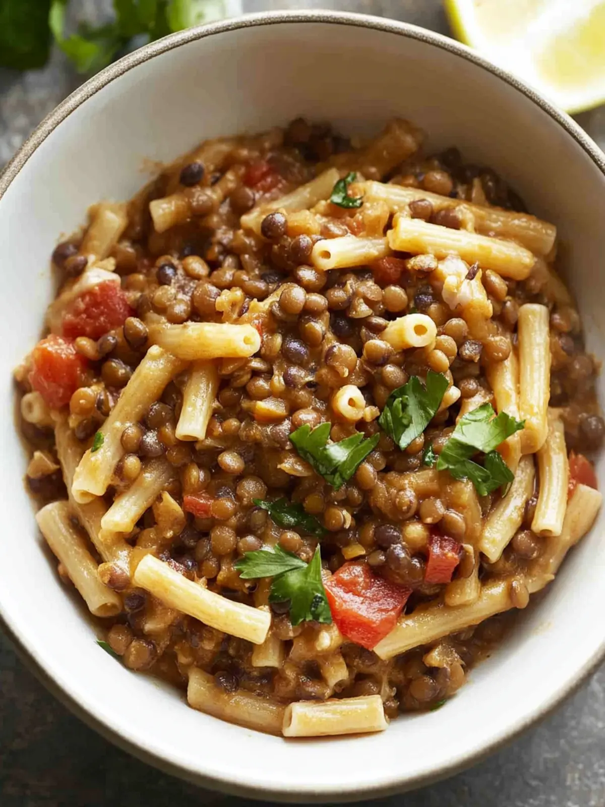 The Best Pasta with Lentils for Comforting Family Meals 4 THE BEST PASTA WITH LENTILS