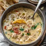 Delicious One Pot Creamy Italian Ground Chicken Soup Magic 7 One Pot Creamy Italian Ground Chicken Soup