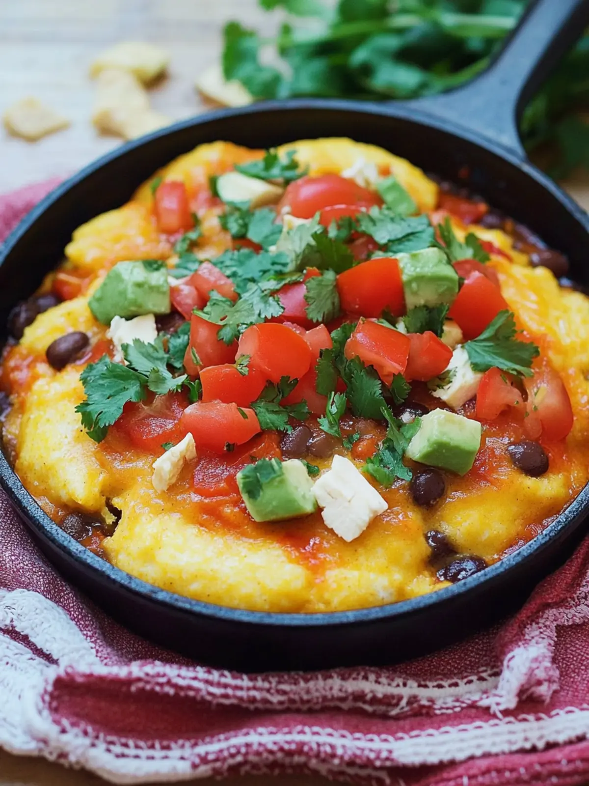 One Pan Mexican Polenta Skillet That Will Wow Your Taste Buds 2 One Pan Mexican Polenta Skillet