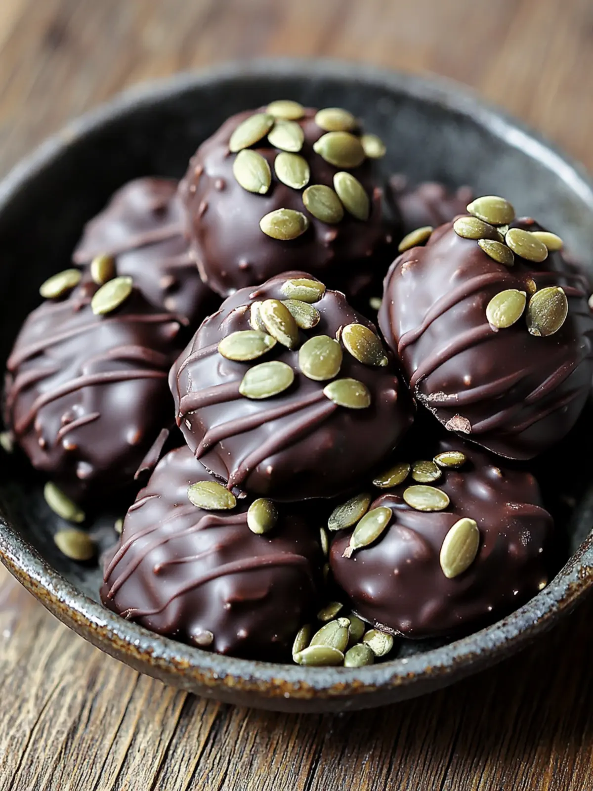 Decadent Pumpkin Seed Chocolate Bites You’ll Crave Daily 4 Pumpkin Seed Chocolate Bites