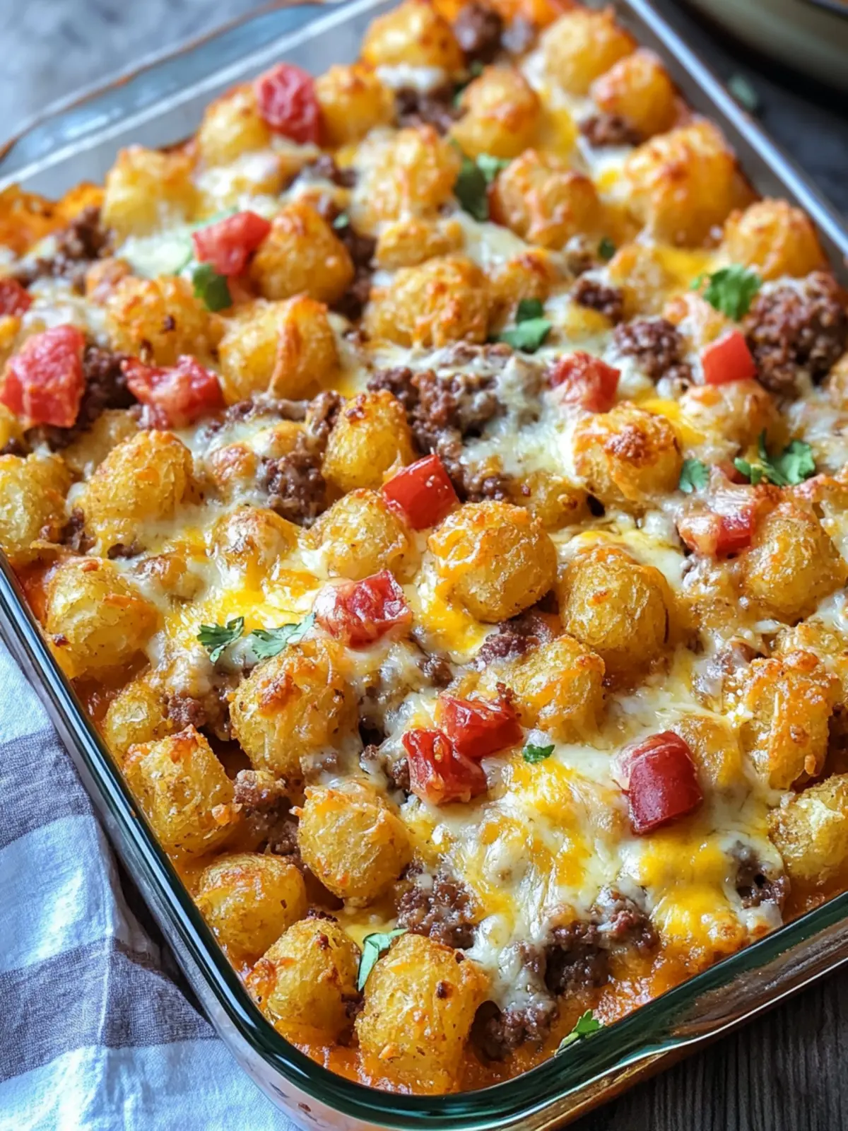 Cheeseburger Tater Tot Casserole: Comfort Food Bliss Awaits 5 Cheeseburger Tater Tot Casserole