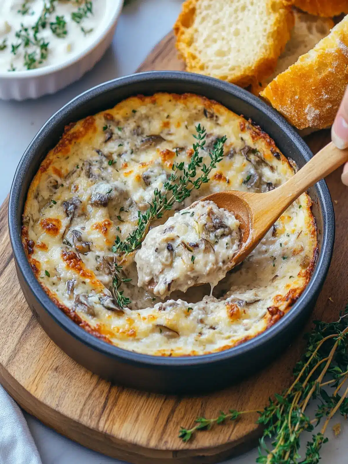 Irresistibly Creamy Stuffed Mushroom Dip for Cozy Nights 5 Stuffed Mushroom Dip
