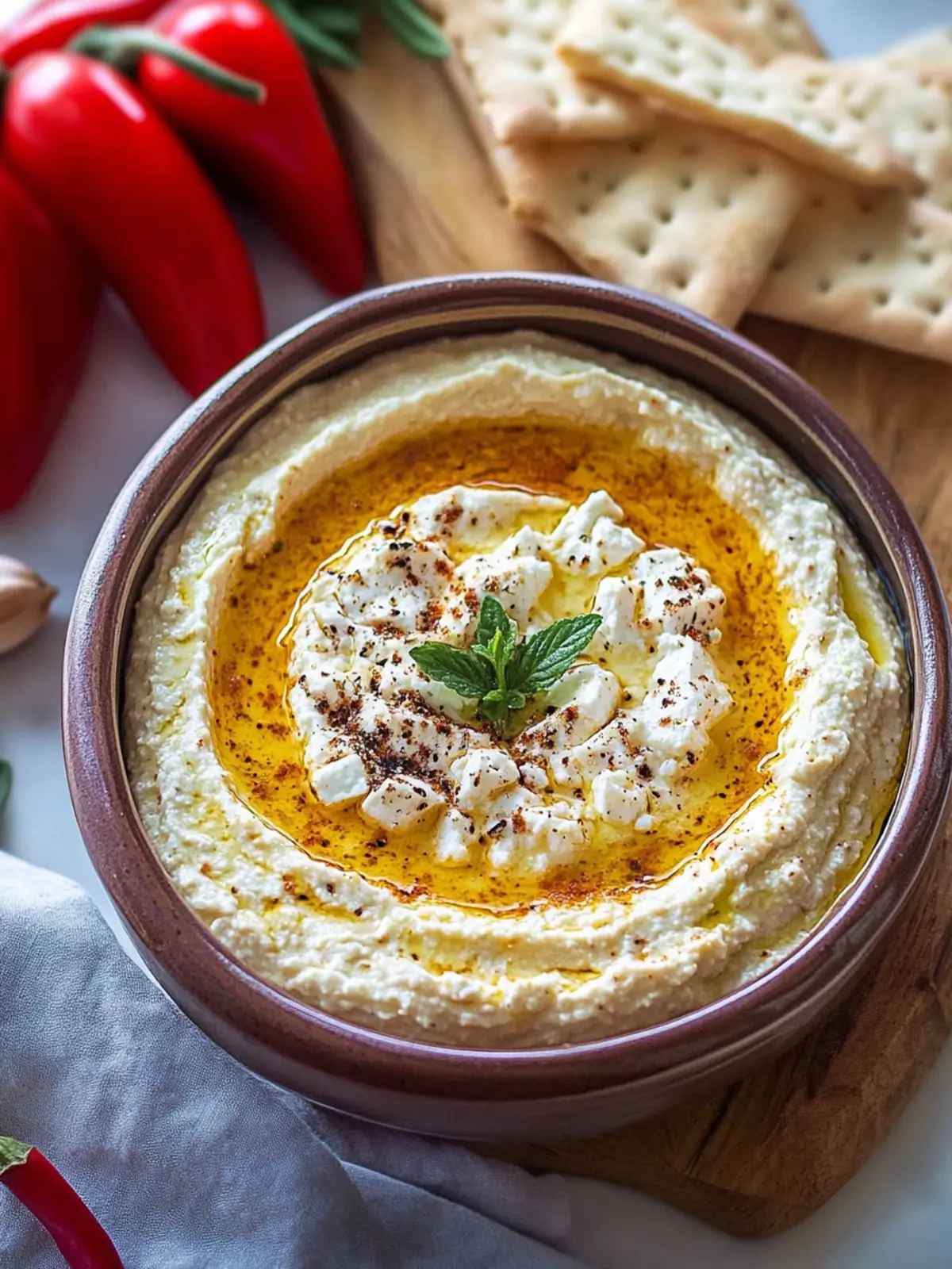 Tirokafteri: Easy Spicy Feta Dip That Elevates Every Snack 3 Tirokafteri (Spicy Feta Dip)