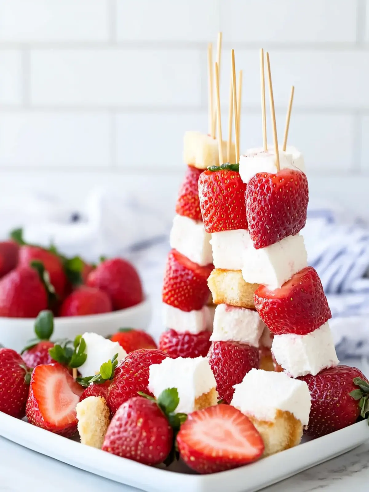 Strawberry Shortcake Kabobs – 2 Ways to Sweeten Summer Days 5 Strawberry Shortcake Kabobs – 2 Ways