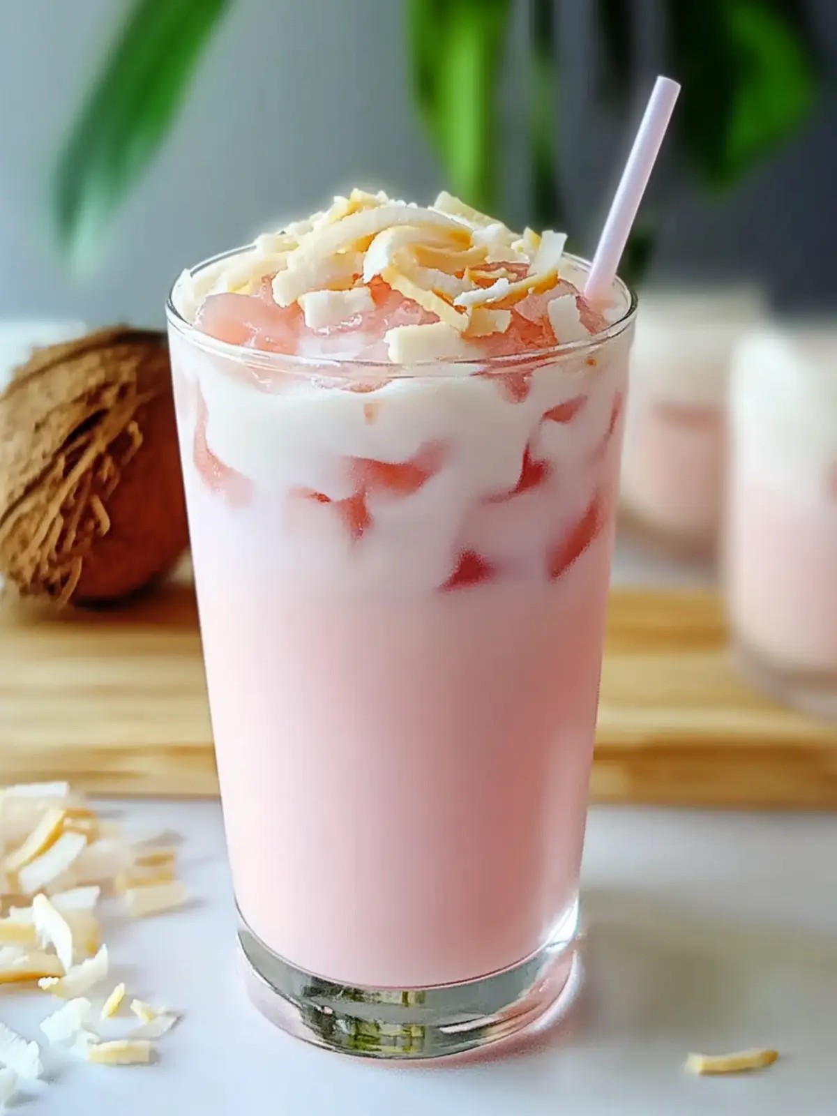 Pink Coconut Iced Latte: Your Must-Have Summer Refreshment 2 Pink Coconut Iced Latte