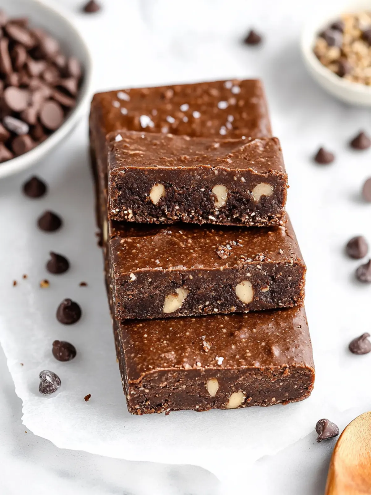 Delicious Brownie Protein Bars That Are Healthy and Vegan 4 Brownie Protein Bars (Healthy, Vegan, Gluten-Free)