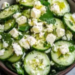 Classic Cucumber Feta Salad Recipe Easy Refreshing Potluck Dish 10 Classic Cucumber Feta Salad Recipe Easy Perfect Potluck Side Dish