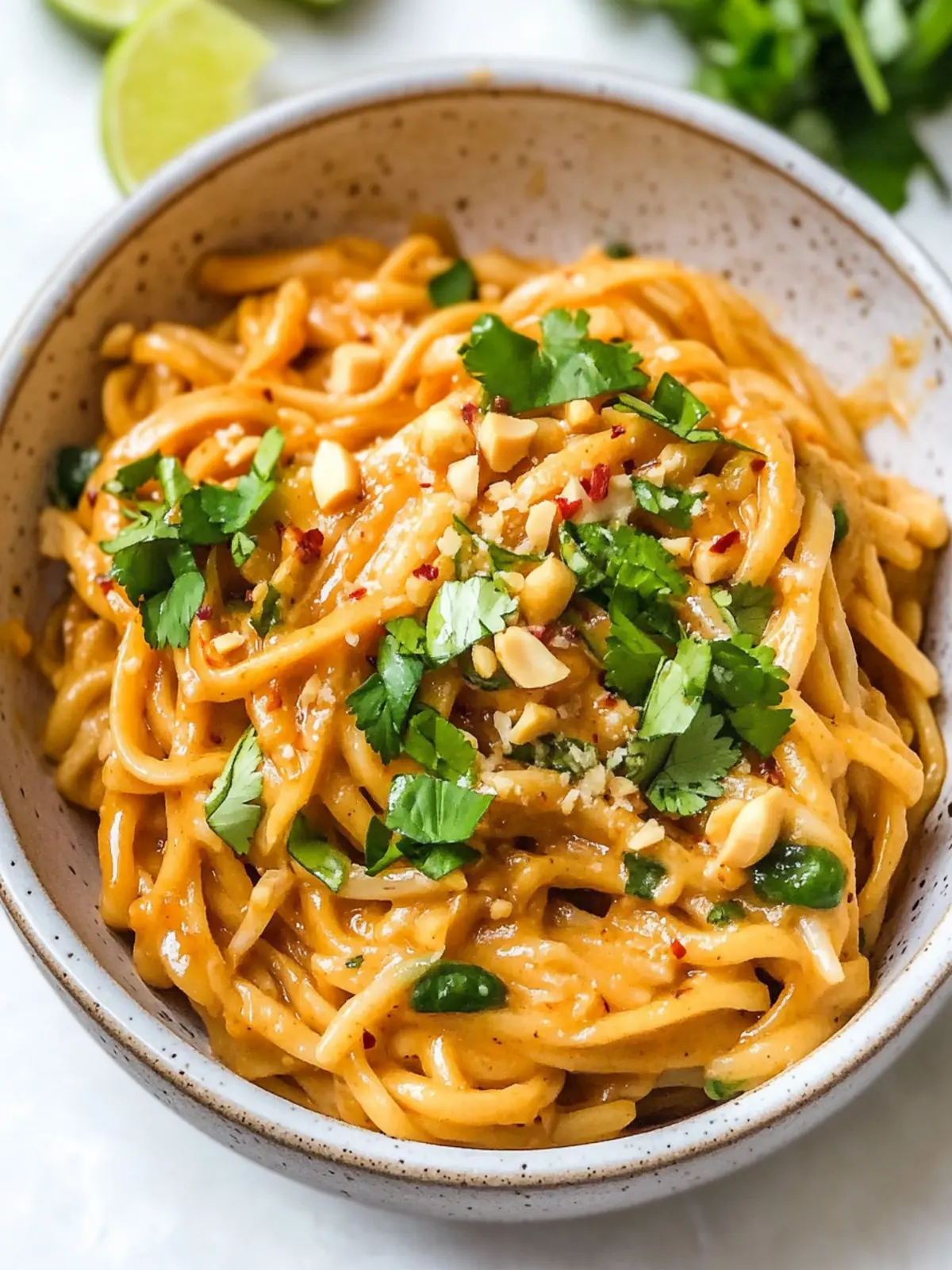 Gluten Free Red Curry Peanut Noodles in Under 30 Minutes 3 Gluten Free Red Curry Peanut Noodles – Less Than 30 Minutes!