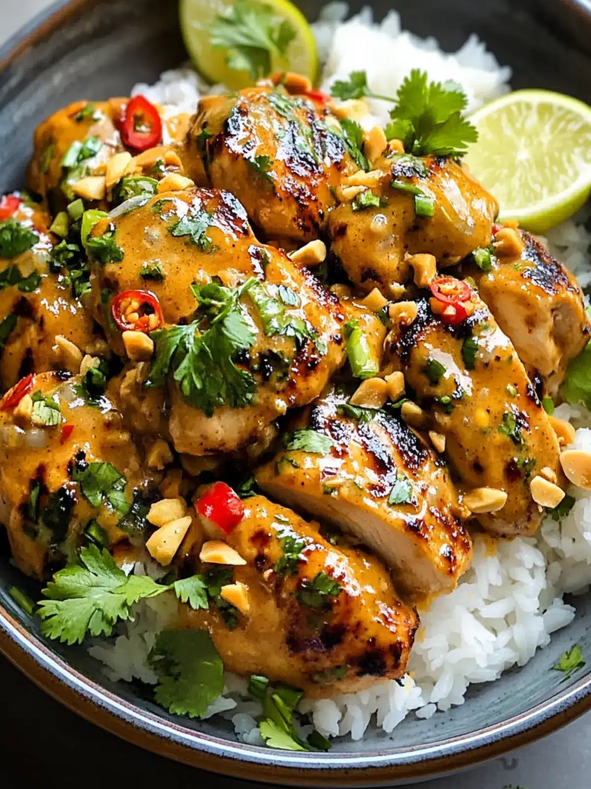 Savor the Flavor: Easy Thai Peanut Chicken in 30 Minutes 5 Thai Peanut Chicken