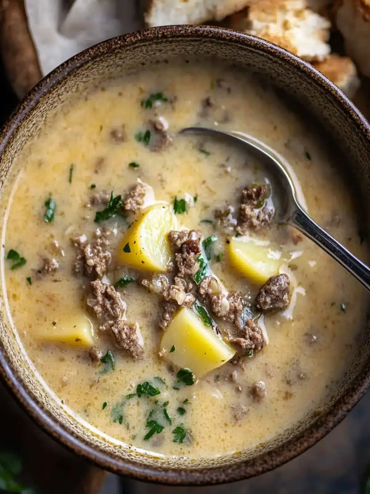 Irresistible Cheesy Beef and Potato Soup for Cozy Nights 5 Cheesy Beef and Potato Soup