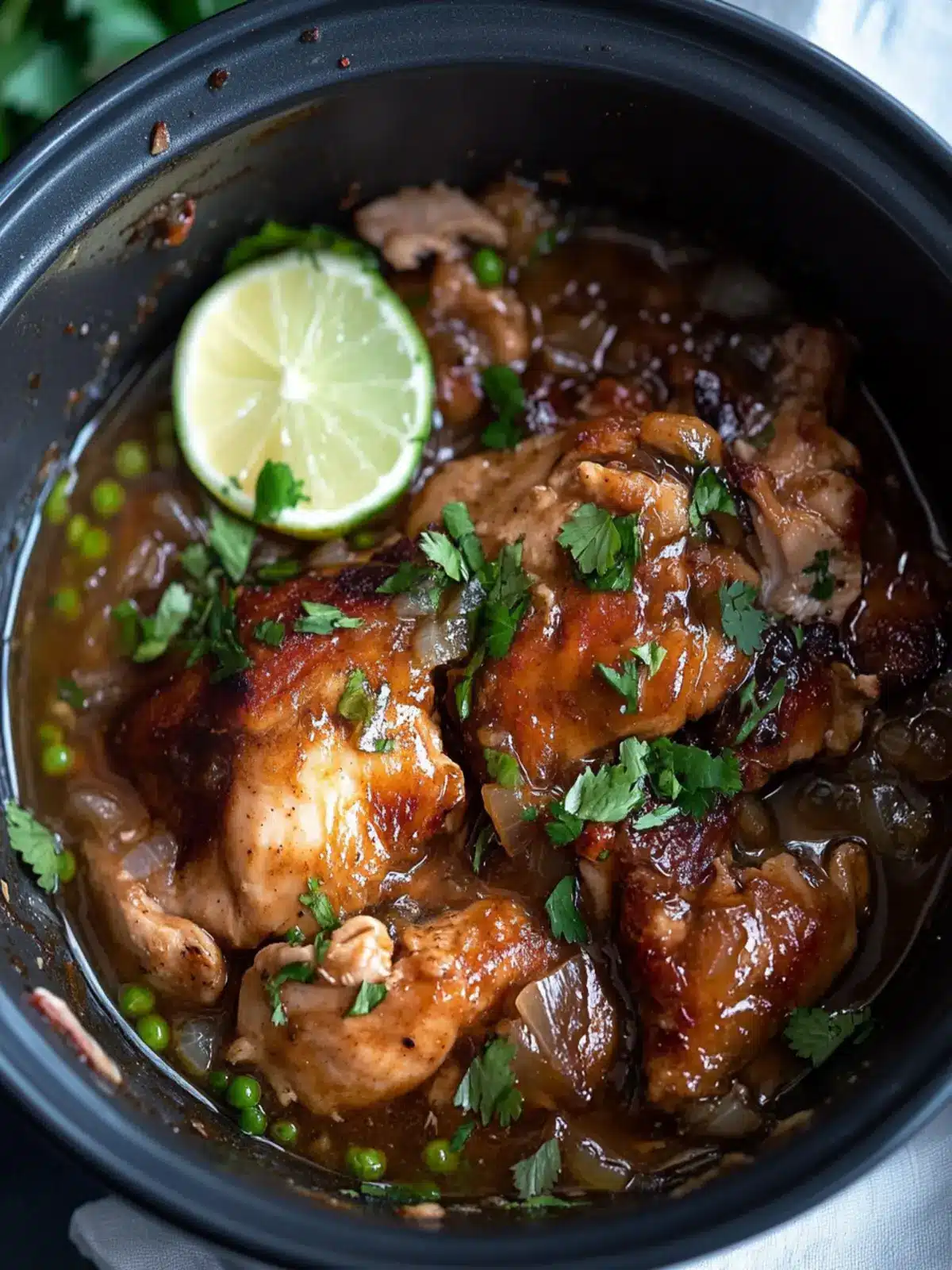 Irresistible Slow Cooker Chicken Adobo You’ll Crave Tonight 3 Slow Cooker Chicken Adobo