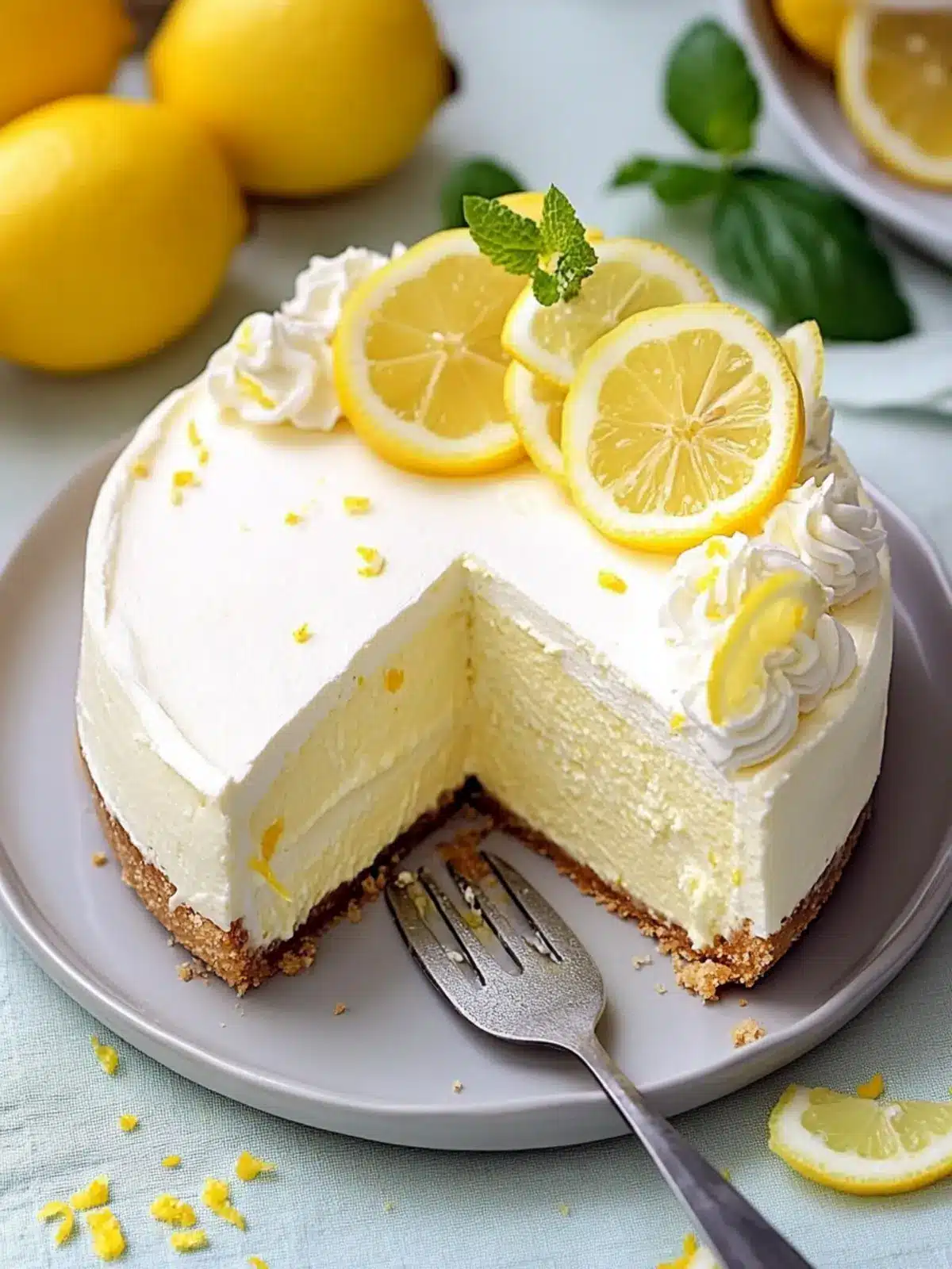 The Easiest Lemon Cheesecake You'll Absolutely Crave 3 The Easiest Lemon Cheesecake