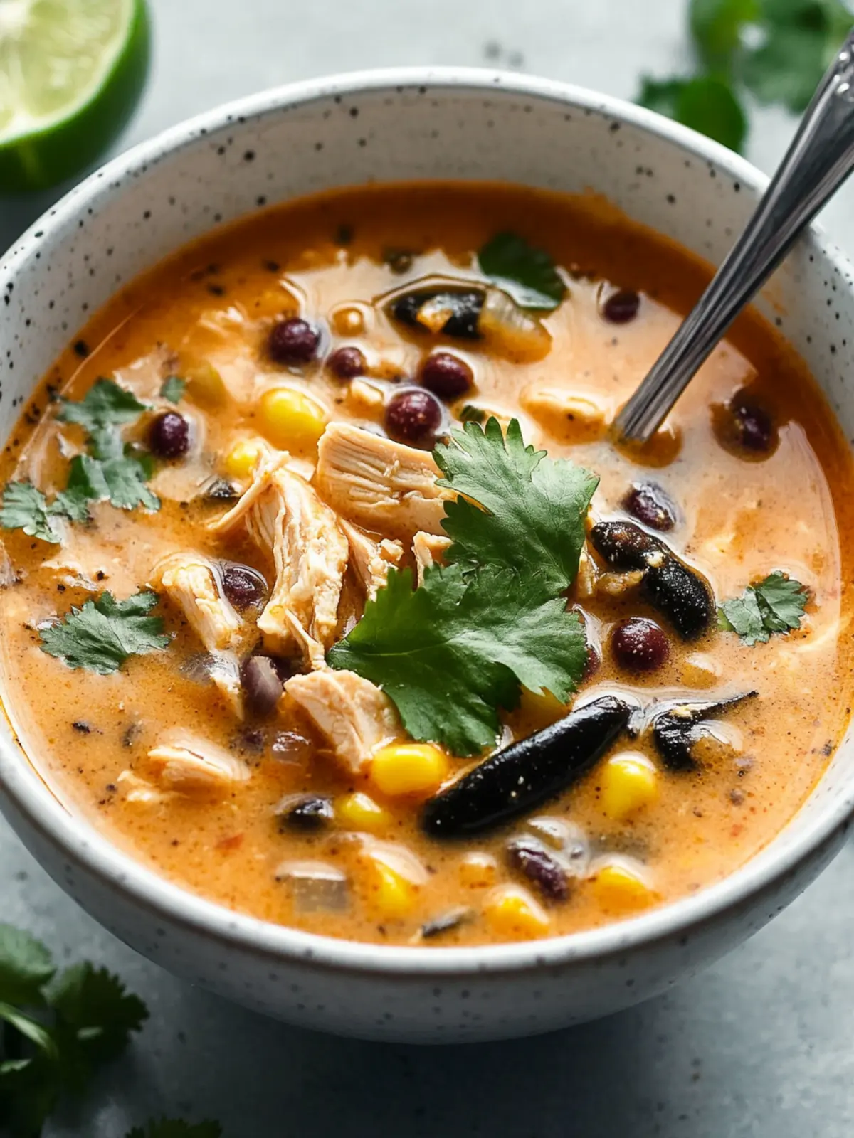 Cozy Up with Easy Chicken, Poblano, and Black Bean Soup 3 Easy Chicken, Poblano, and Black Bean Soup (Small Batch)