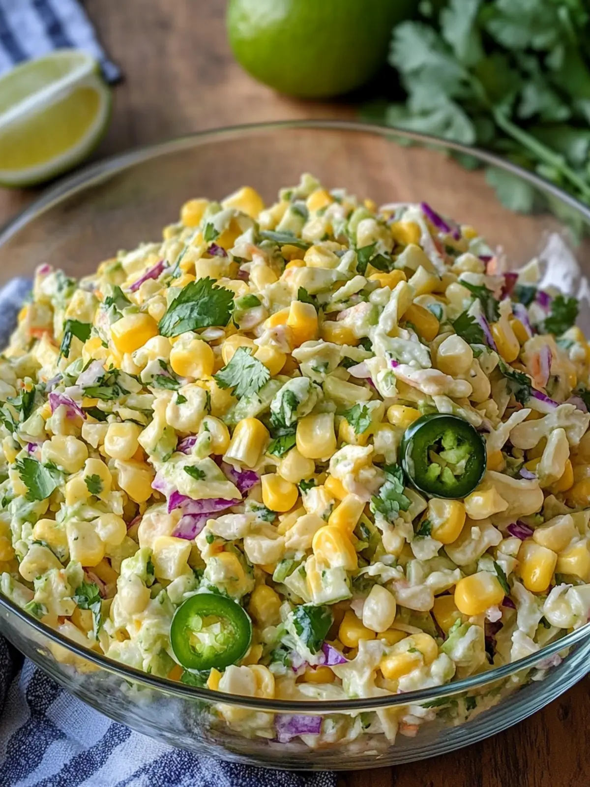 Jalapeno Corn Coleslaw for a Flavor-Packed Picnic Delight 4 Jalapeno Corn Coleslaw