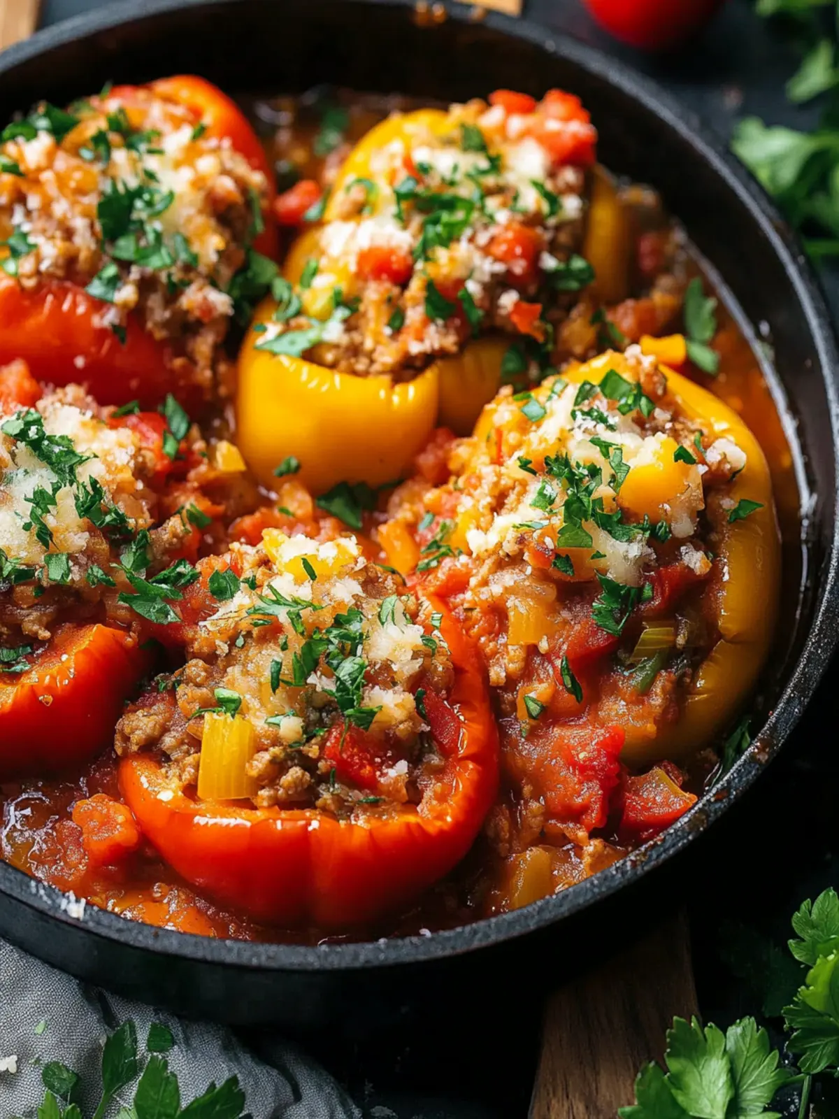 Unstuffed Peppers Recipe: A Quick & Flavorful Dinner Delight 4 Unstuffed Peppers Recipe