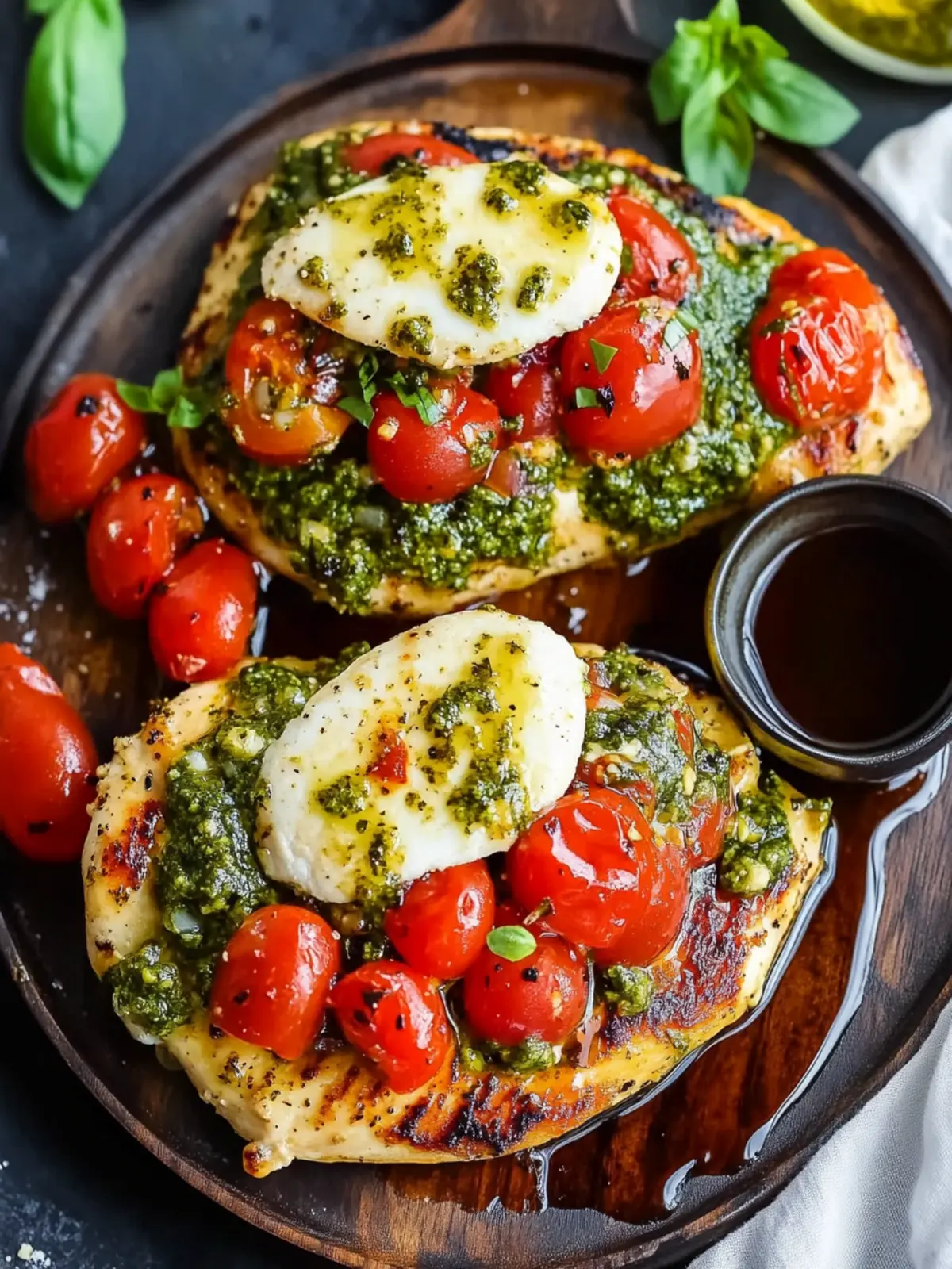 Pesto Bruschetta Chicken: Elevate Your Dinner Game Tonight 3 Pesto Bruschetta Chicken