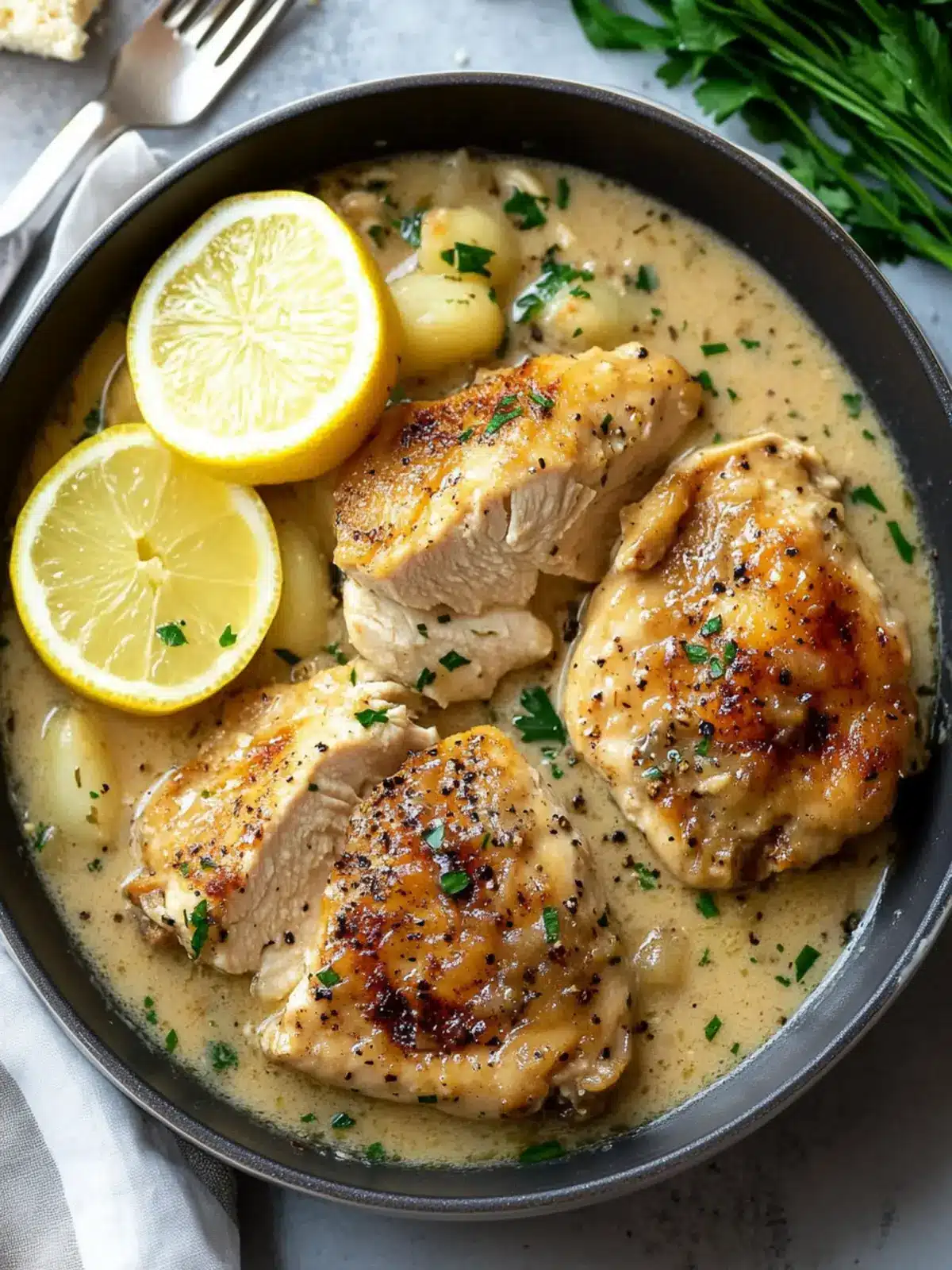 Savory Chicken in White Wine Sauce for Cozy Nights In 3 Chicken in White Wine Sauce