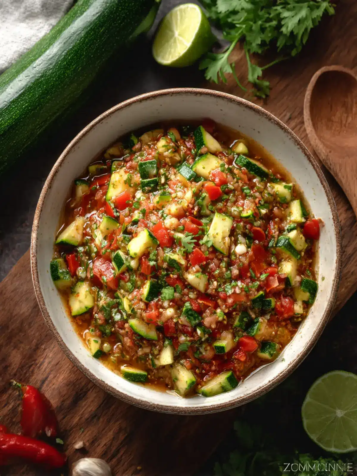 Zesty Zucchini Salsa for Your Next Snack Attack 5 Zucchini Salsa