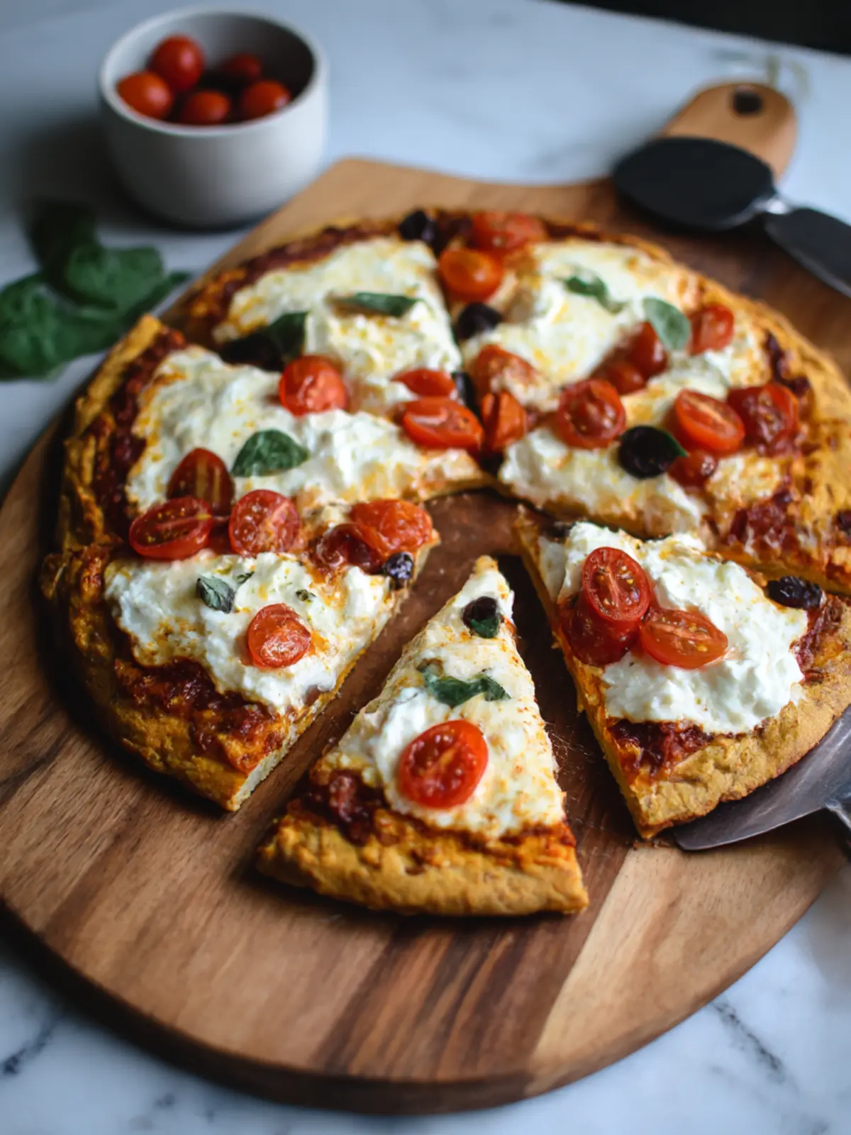 High-Protein Cottage Cheese Pizza for Guilt-Free Cravings 2 High-Protein Cottage Cheese Pizza