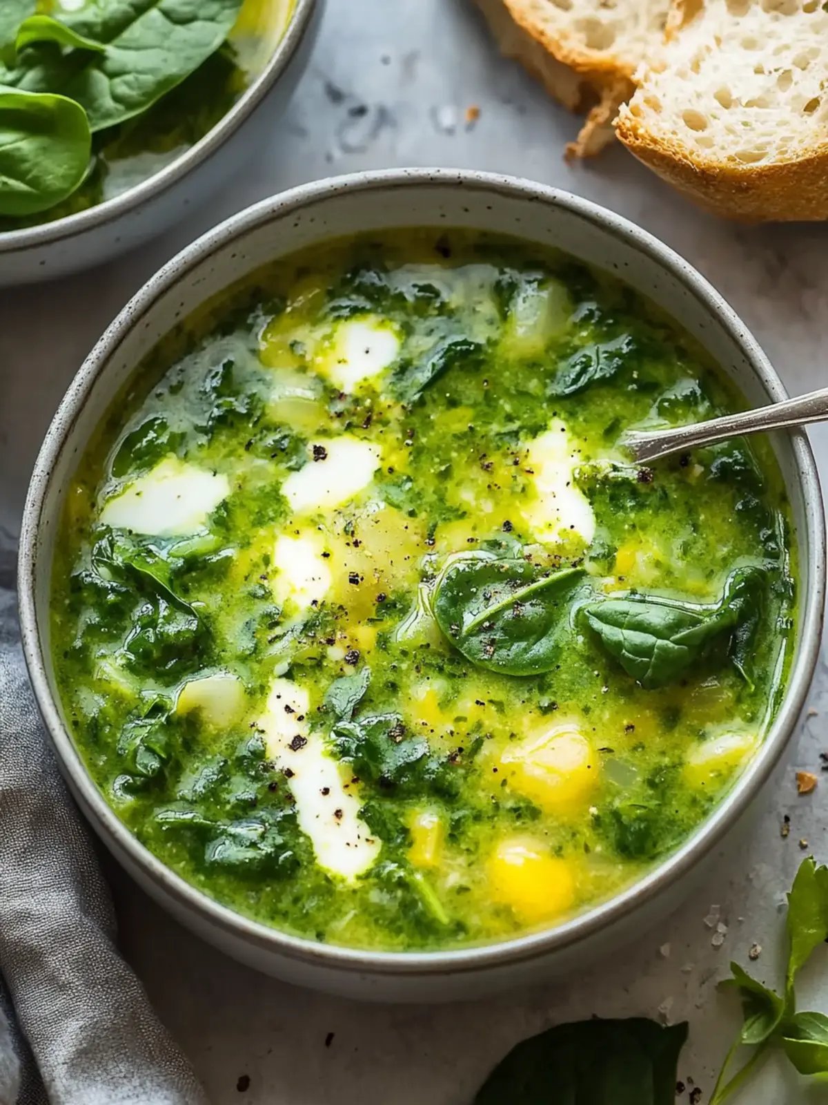 Delicious Green Borscht: Hearty Ukrainian Spinach Soup Delight 3 Green Borscht (Ukrainian Spinach Soup)