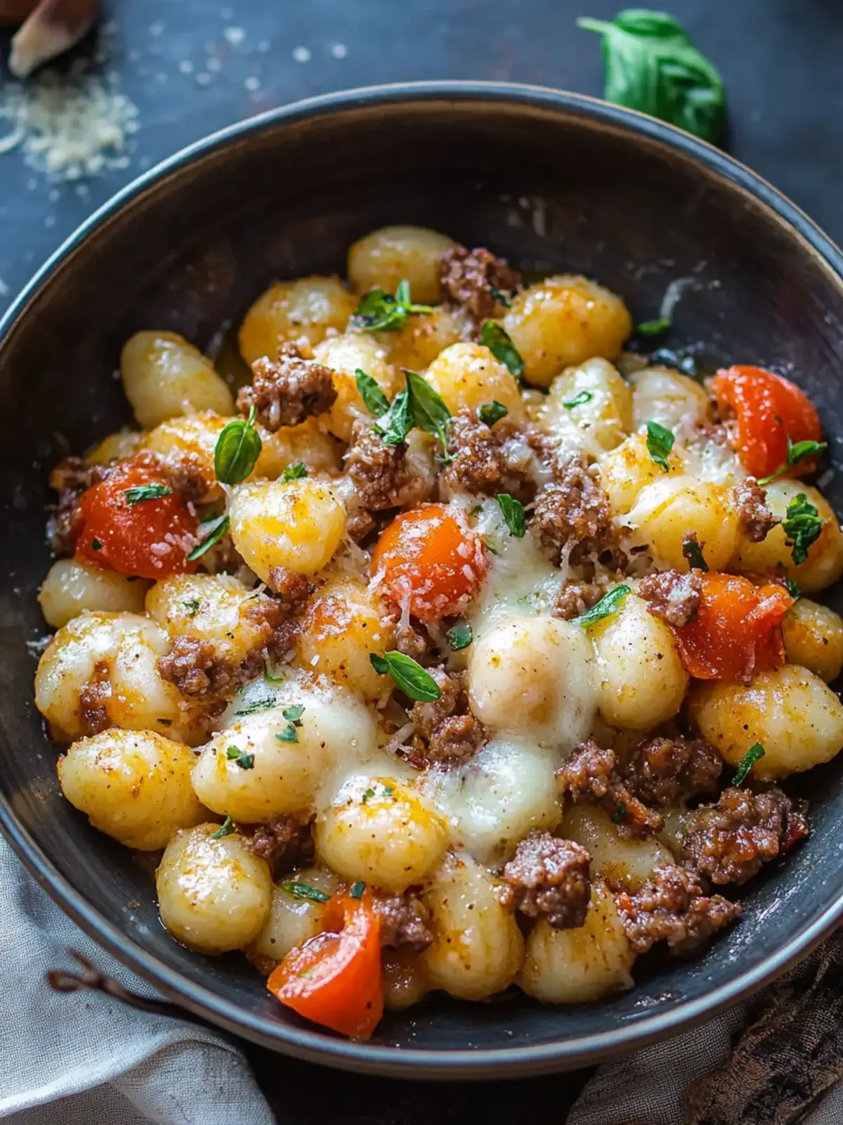 Cheeseburger Gnocchi: A Creamy Twist on Comfort Food Classics 2 Cheeseburger Gnocchi