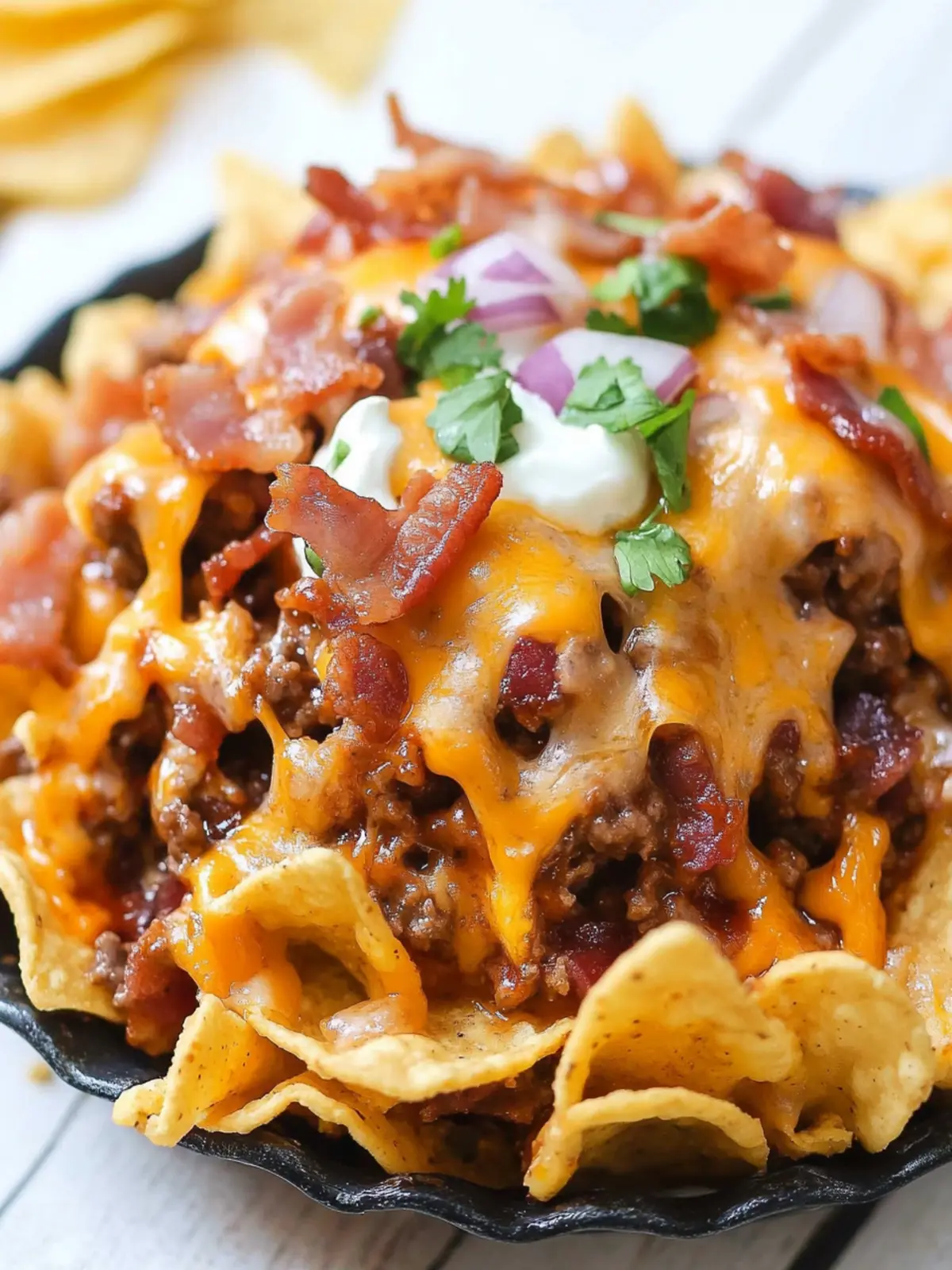 BBQ Bacon Cheeseburger Frito Pie: Ultimate Comfort Food Delight 5 BBQ Bacon Cheeseburger Frito Pie