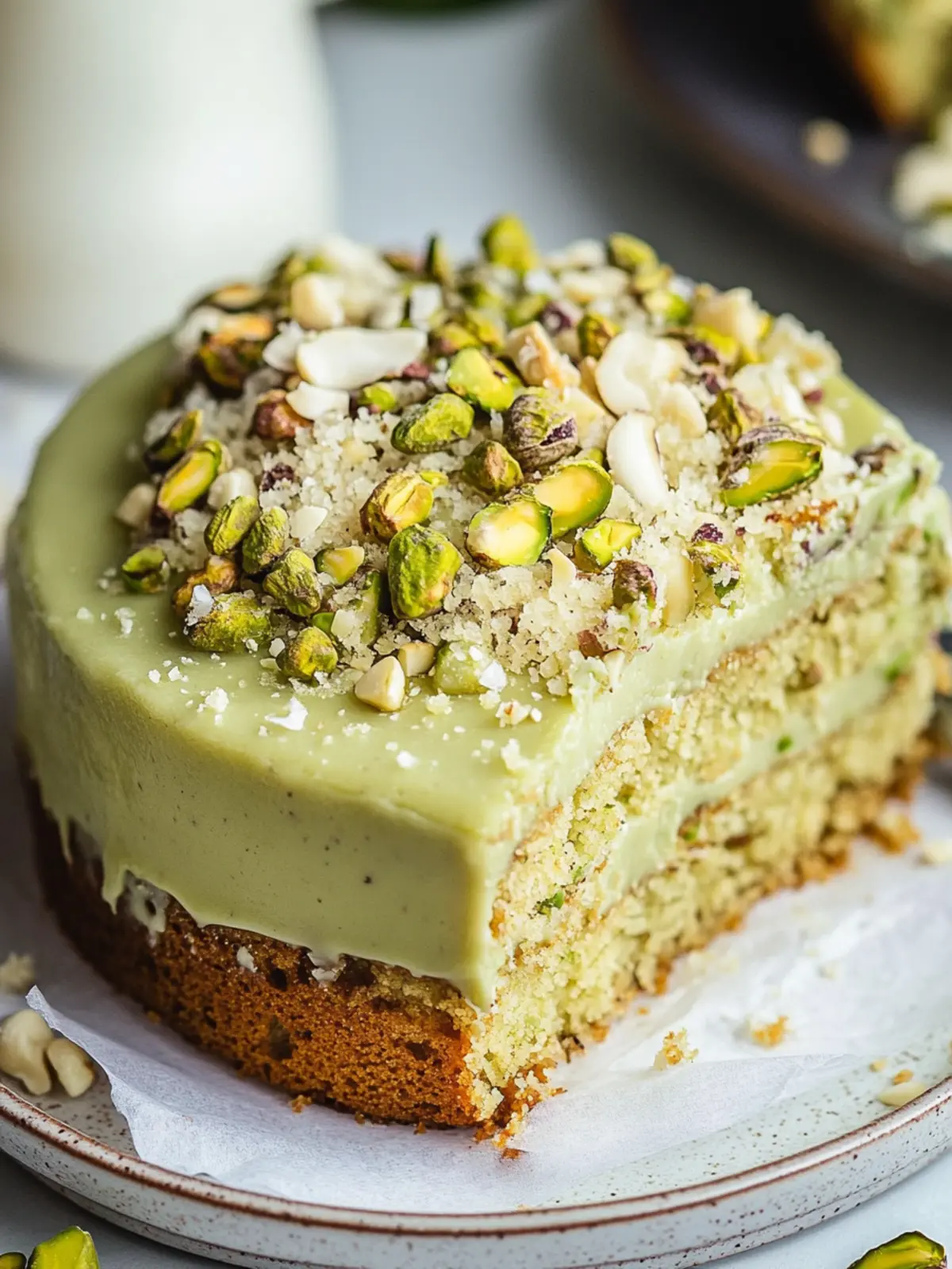 Vegan Pistachio Coffee Cake That's a Must-Bake Delight 2 Vegan Pistachio Coffee Cake