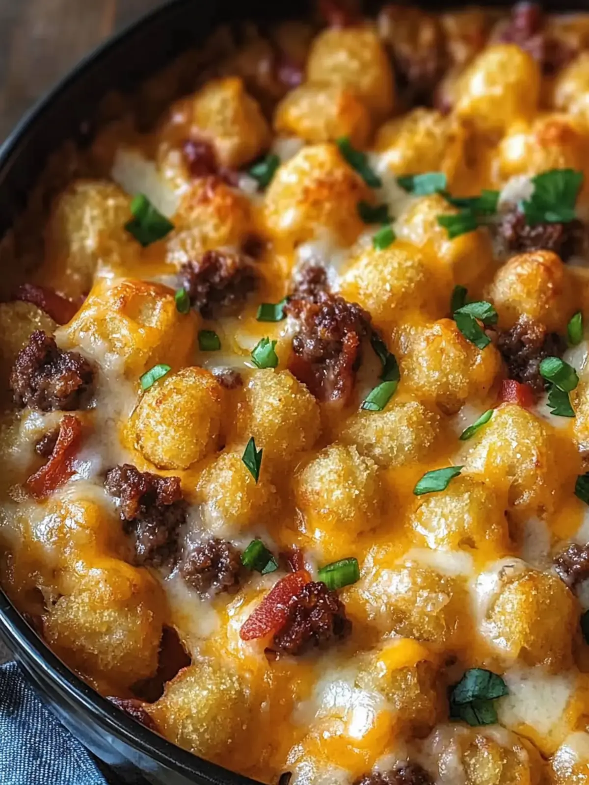 Cheeseburger Tater Tot Casserole: Ultimate Comfort Food Delight 4 Cheeseburger Tater Tot Casserole