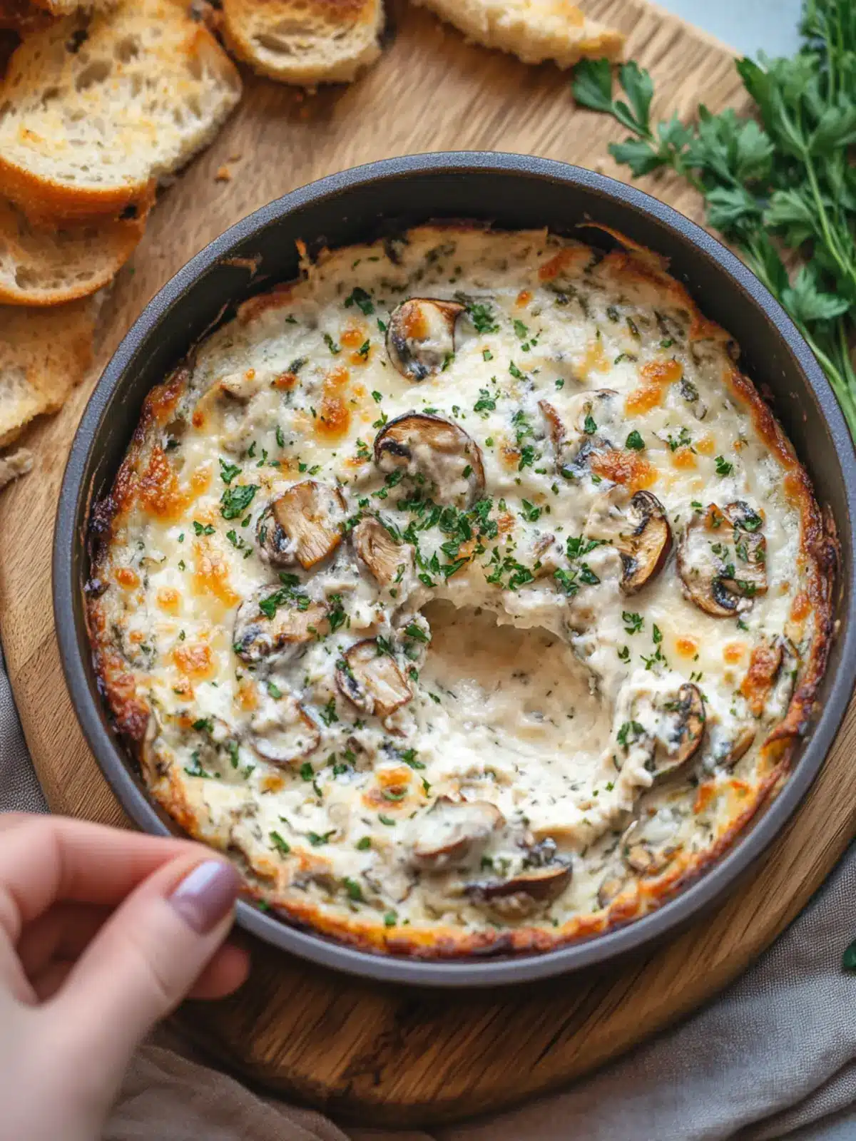 Creamy Stuffed Mushroom Dip That Wow Your Taste Buds 2 Stuffed Mushroom Dip