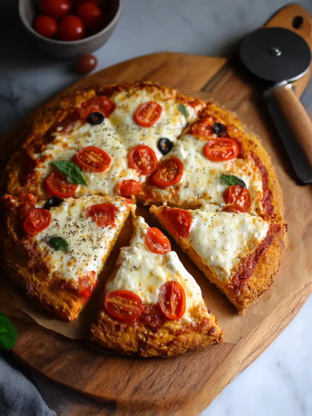 High-Protein Cottage Cheese Pizza for Guilt-Free Cravings 4 High-Protein Cottage Cheese Pizza