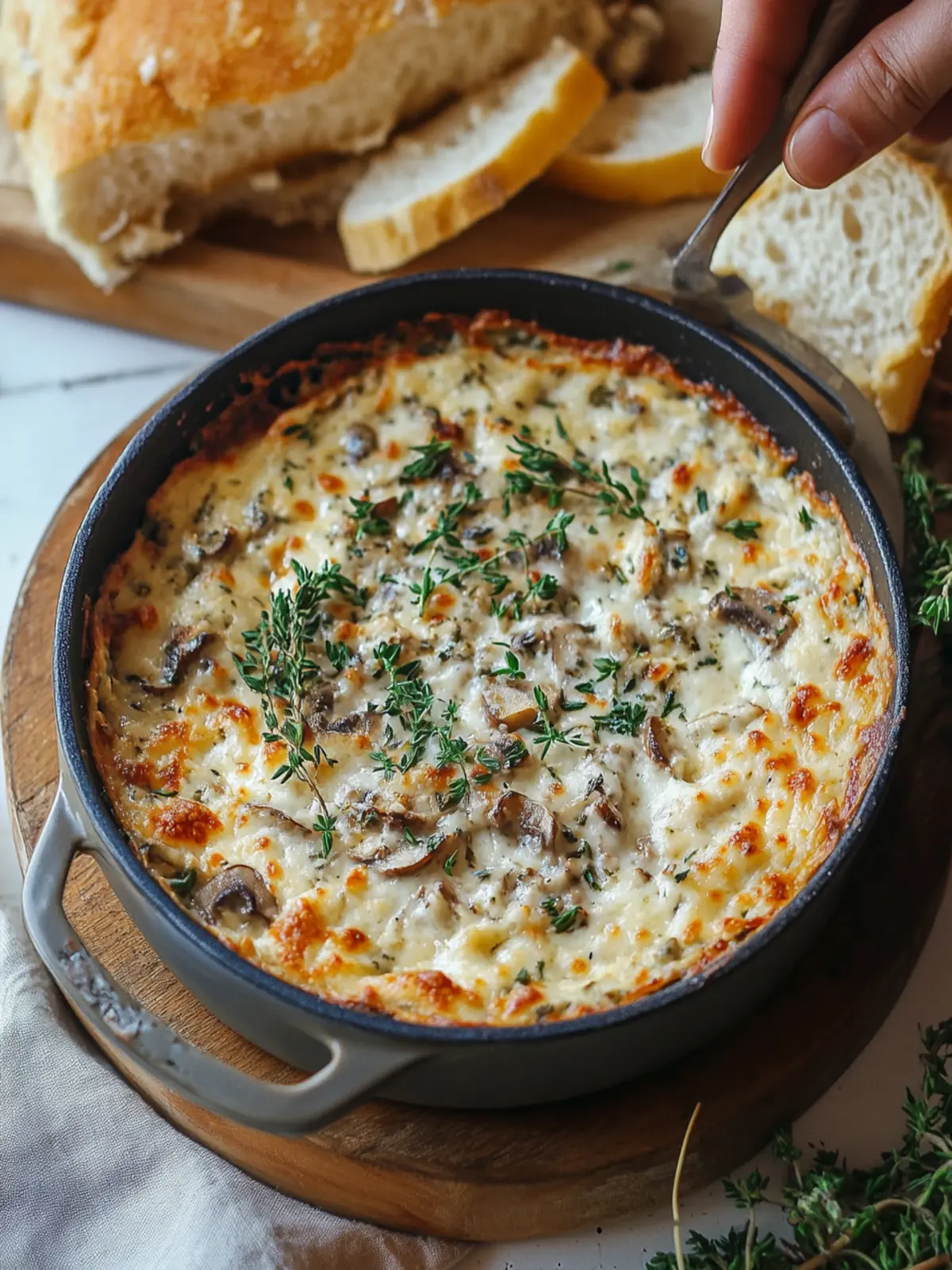 Creamy Stuffed Mushroom Dip That Wow Your Taste Buds 4 Stuffed Mushroom Dip