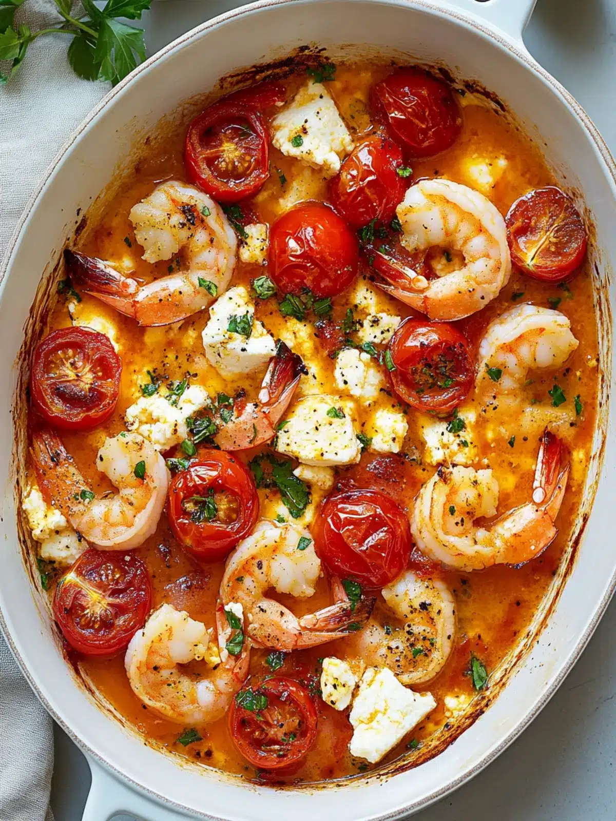 Irresistible Baked Feta Shrimp and Tomatoes in 30 Minutes 3 Baked Feta Shrimp and Tomatoes