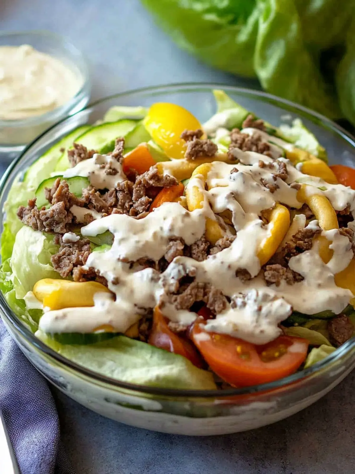 Delicious Keto Big Mac Salad That'll Revolutionize Dinner 5 Big Mac Salad | Keto Big Mac Salad Recipe