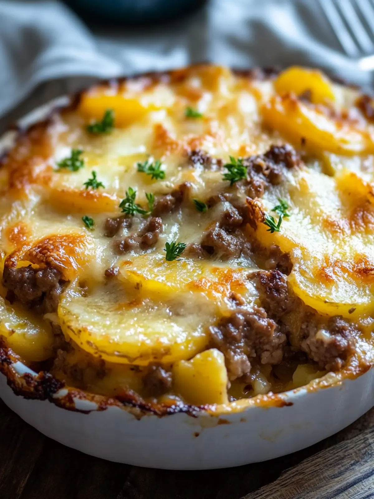 Hearty Hamburger Potato Casserole for Cozy Family Dinners 3 Hamburger Potato Casserole