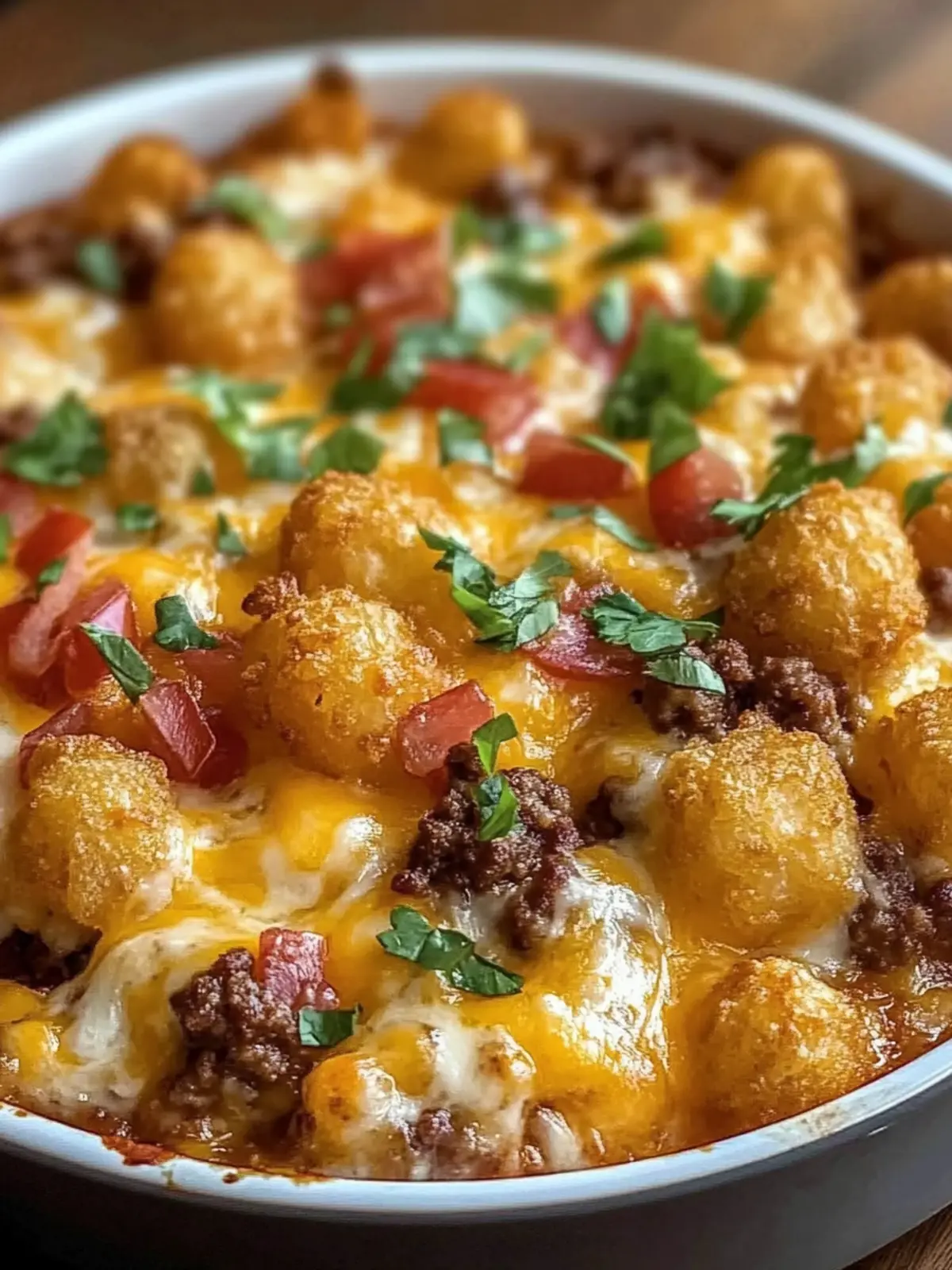 Cheeseburger Tater Tot Casserole: Ultimate Comfort Food Delight 3 Cheeseburger Tater Tot Casserole