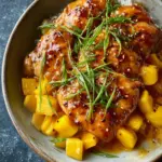 Mango Glazed Chicken with Sticky Fresh Mango Delight 44 Mango Glazed Chicken with Sticky Fresh Mango