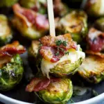 Crispy Brussel Sprouts with Bacon and Cheese You'll Crave 6 Crispy Brussel Sprouts with Bacon and Cheese
