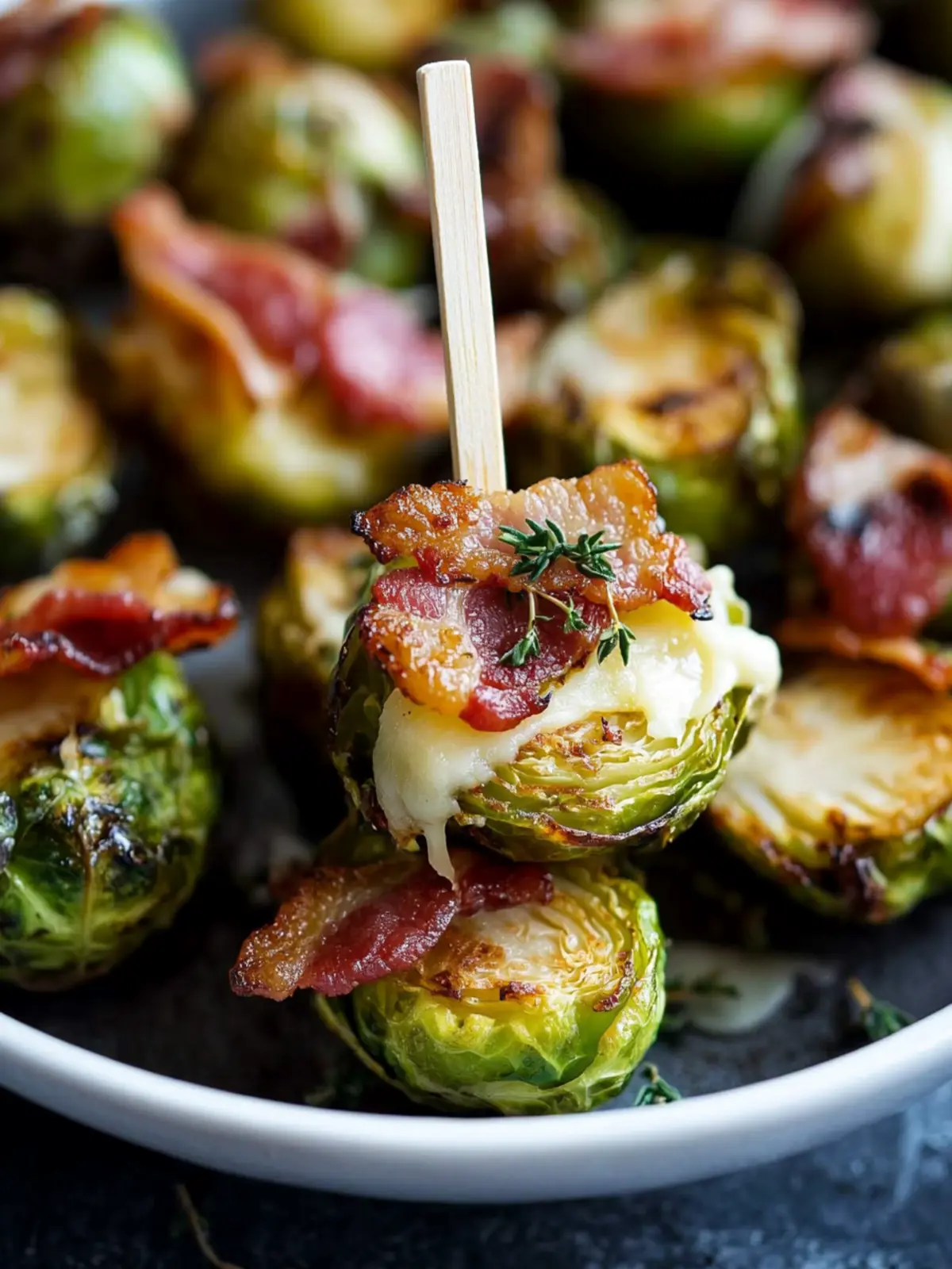 Crispy Brussel Sprouts with Bacon and Cheese You'll Crave 5 Crispy Brussel Sprouts with Bacon and Cheese