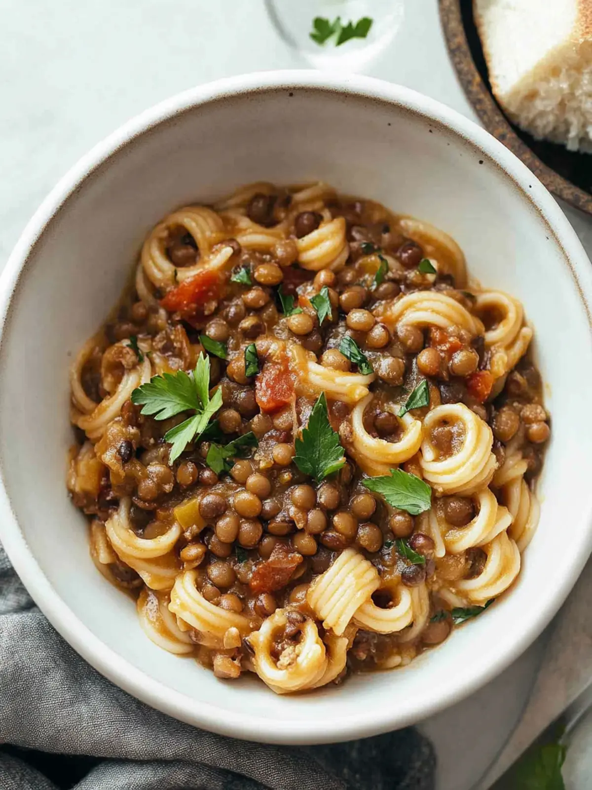 The Best Pasta with Lentils: Cozy Stew for Any Night 3 THE BEST PASTA WITH LENTILS