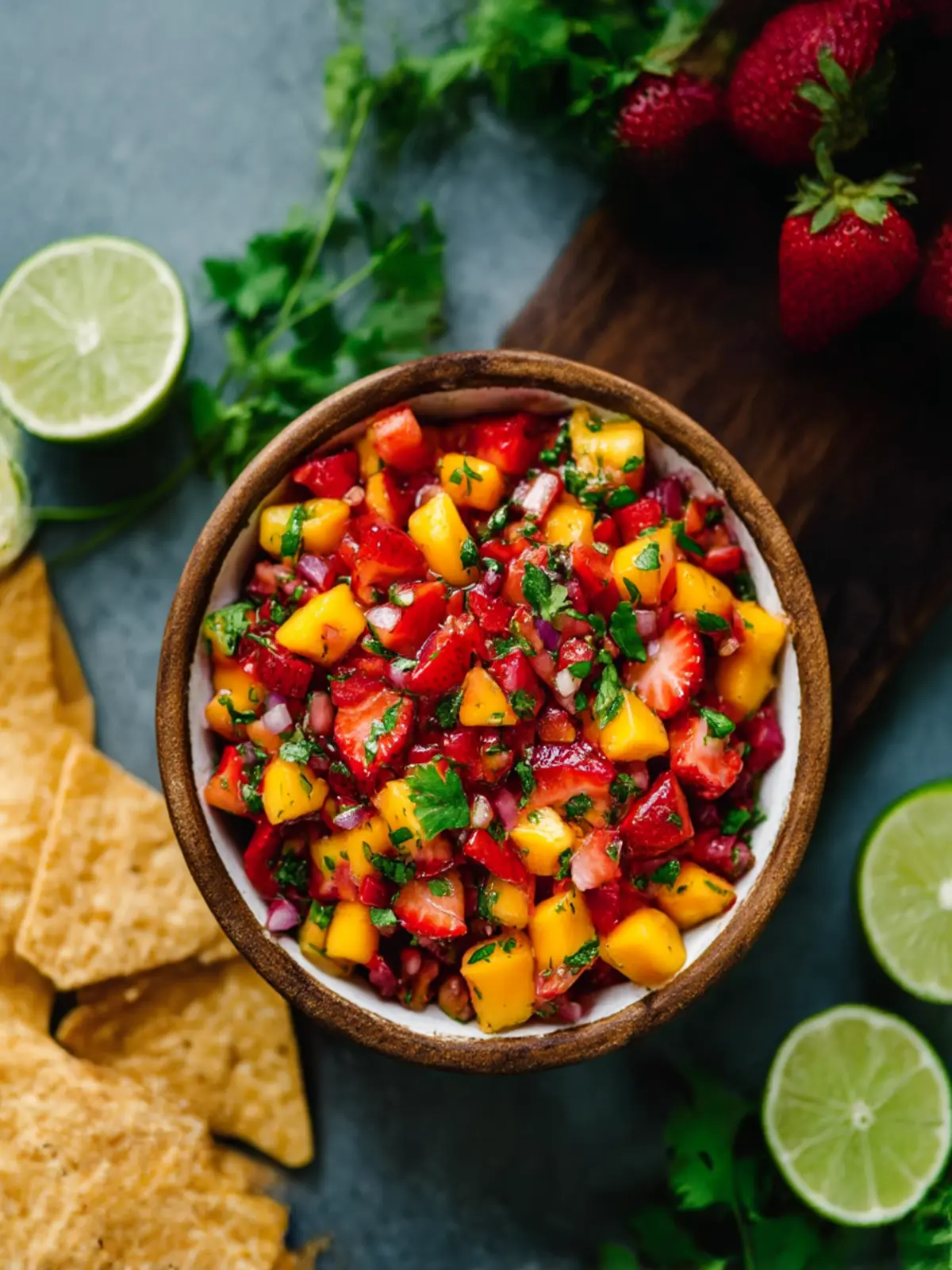 Delicious Strawberry Mango Salsa for Refreshing Summer Snacks 2 Strawberry Mango Salsa