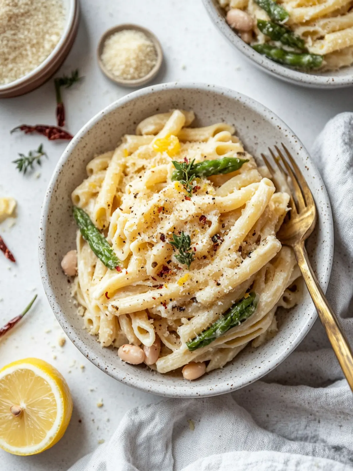 Vegan Lemon White Bean Pasta That Brightens Your Dinner Table 3 Vegan Lemon White Bean Pasta