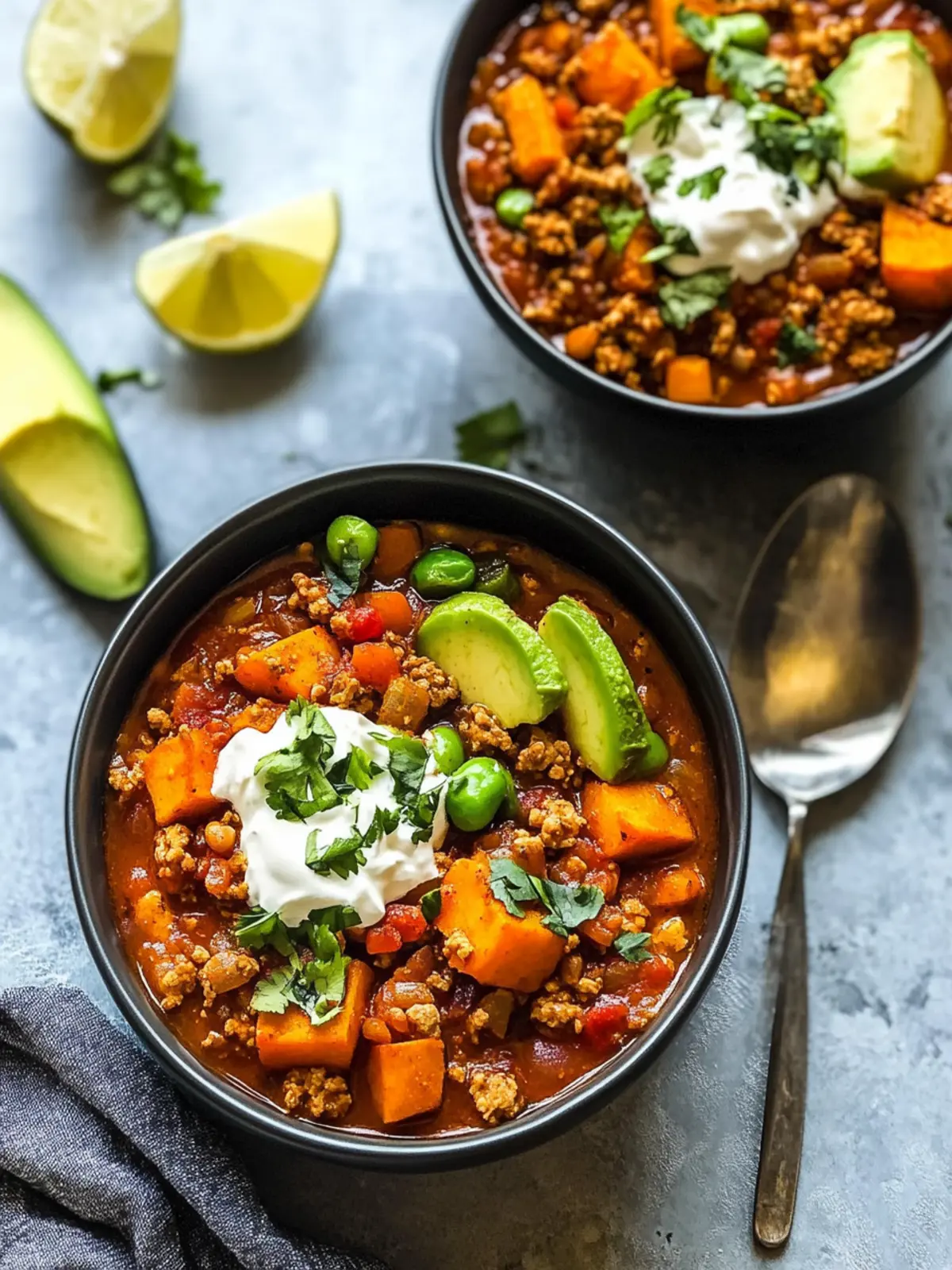 Sweet Potato Turkey Chili That Wows (Whole30, Paleo) 3 Sweet Potato Turkey Chili (Whole30, Paleo)