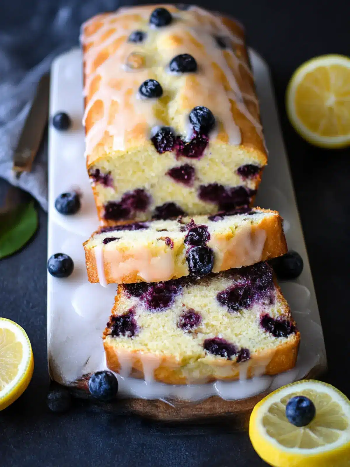 Irresistible Lemon Blueberry Bread for Perfect Summer Mornings 3 Lemon Blueberry Bread