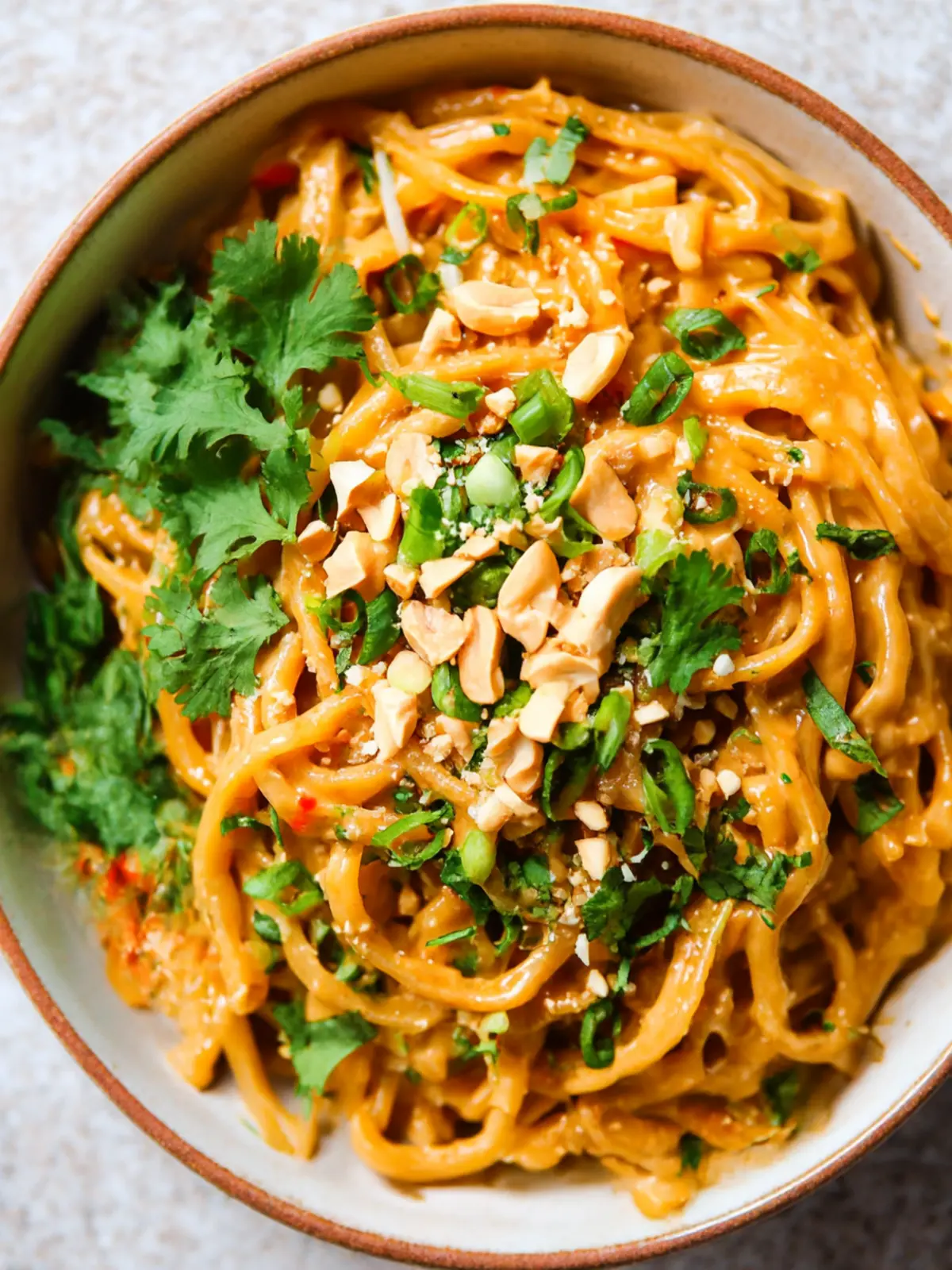 Gluten Free Red Curry Peanut Noodles Ready in Under 30 Minutes 3 Gluten Free Red Curry Peanut Noodles – Less Than 30 Minutes!