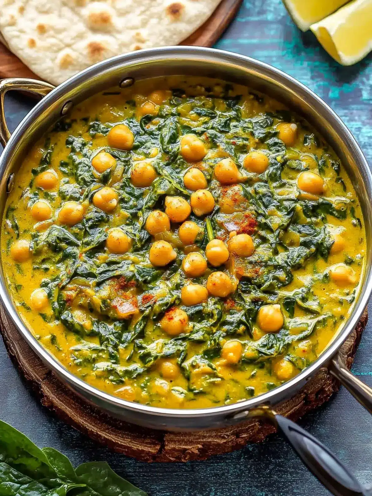 Chana Saag Curry: Flavor-Packed Chickpea & Spinach Delight 4 Chana Saag Curry – Chickpea and Spinach Curry