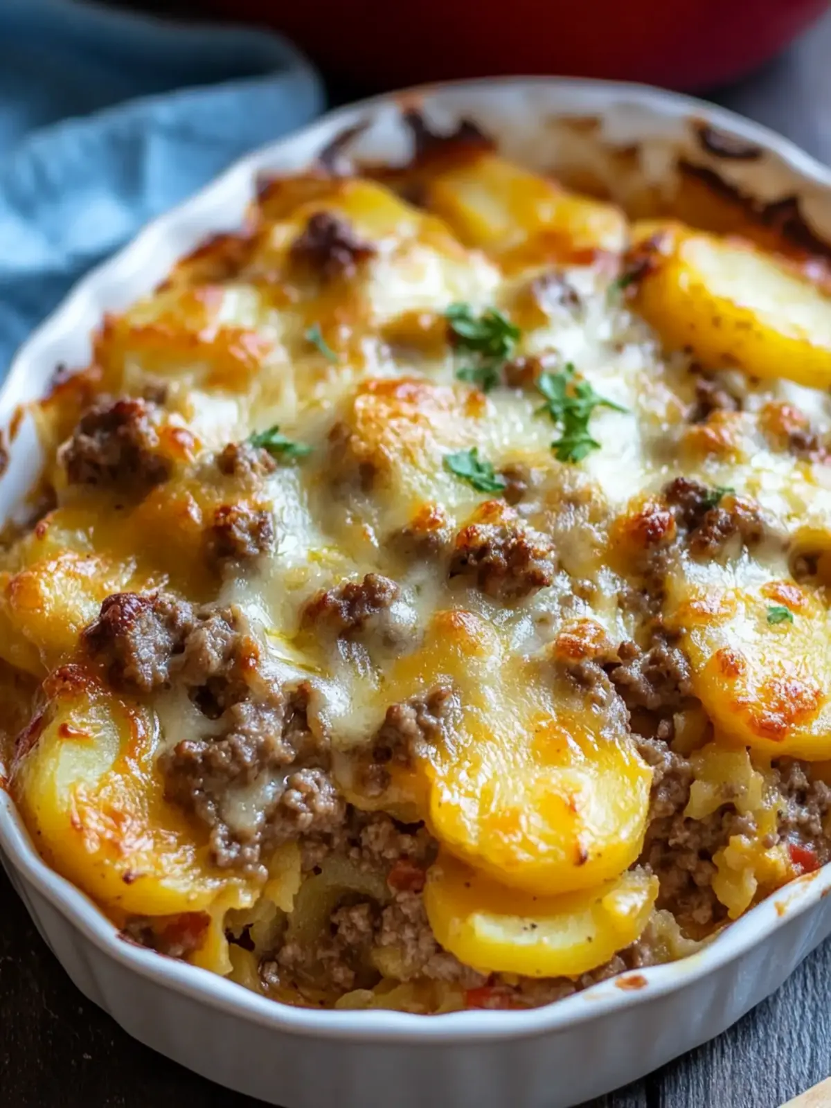 Hearty Hamburger Potato Casserole for Cozy Family Dinners 5 Hamburger Potato Casserole