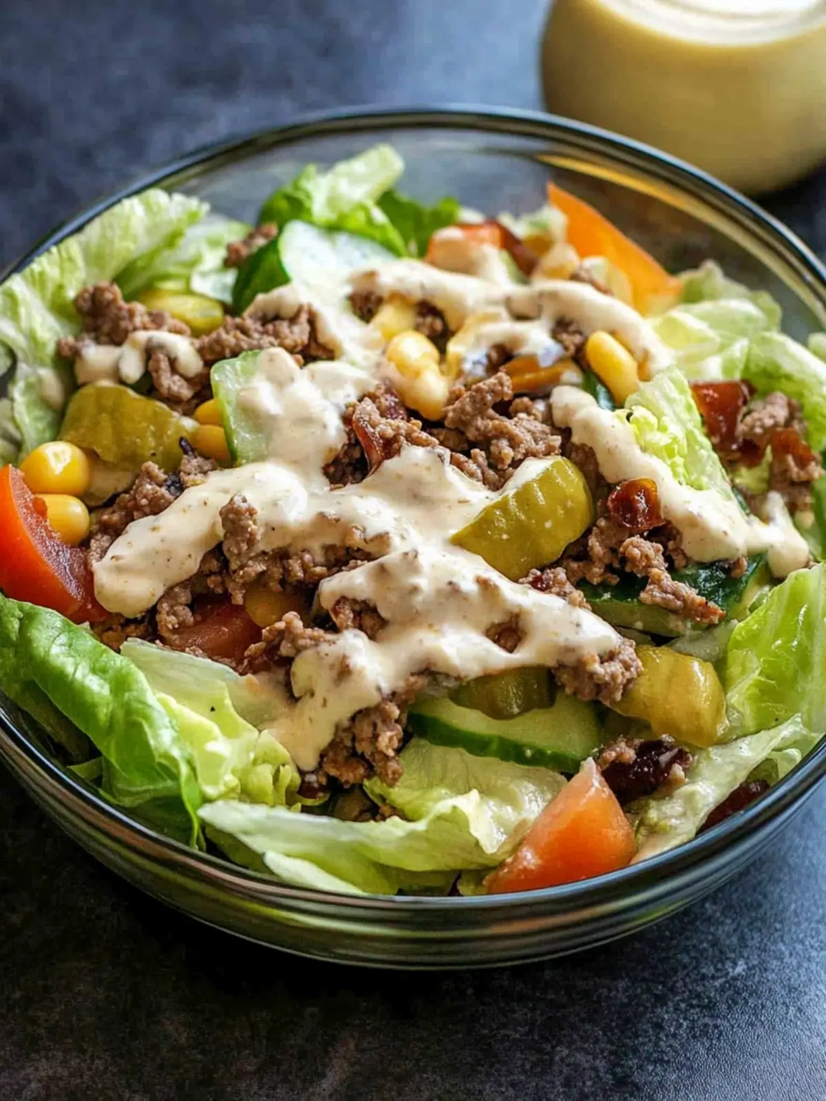 Delicious Keto Big Mac Salad That'll Revolutionize Dinner 2 Big Mac Salad | Keto Big Mac Salad Recipe
